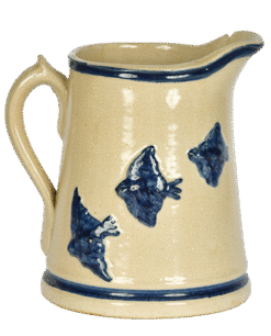 Blue Bird Pitcher
