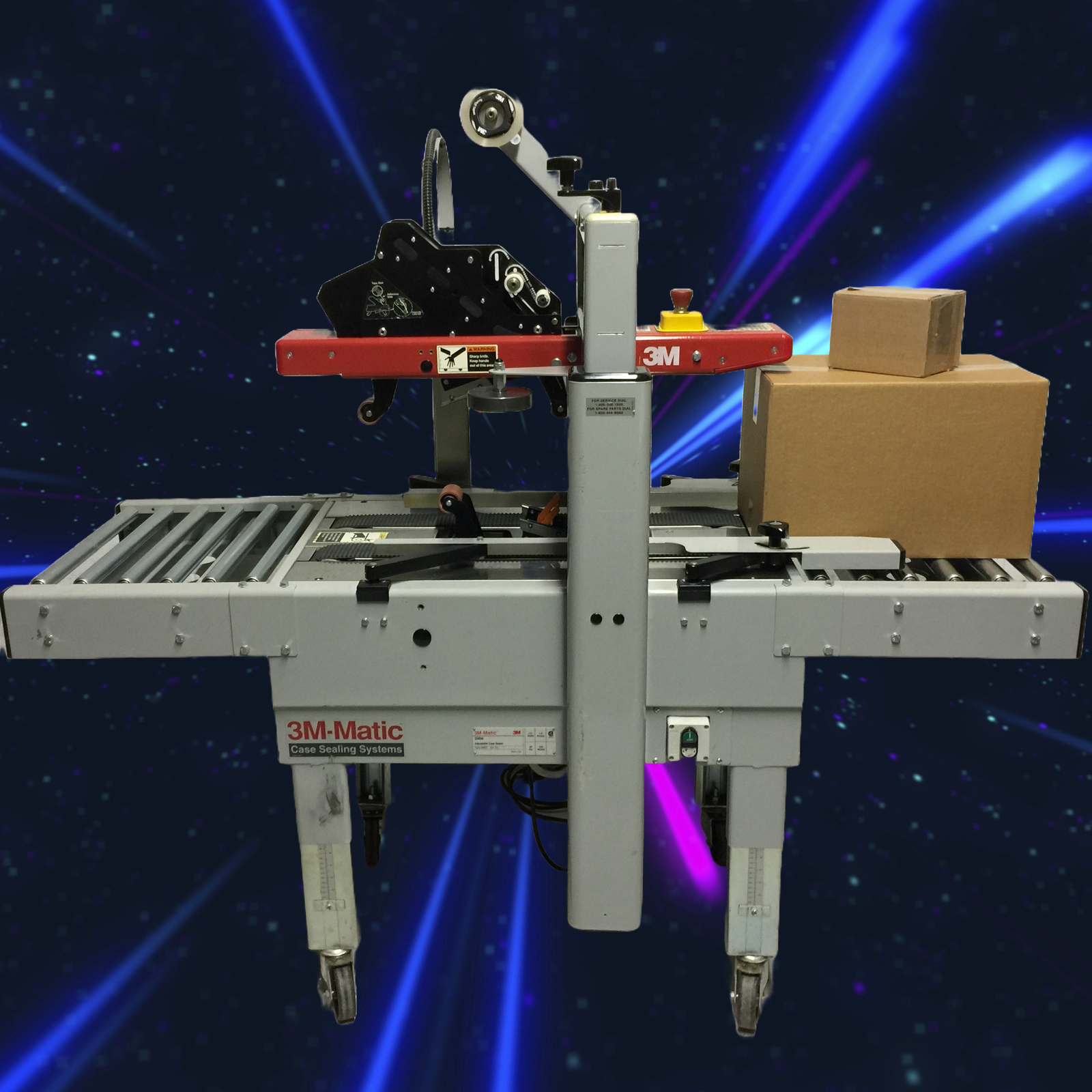 3M Matic Adjustable Box Sealer, 200A, SN: 15375.