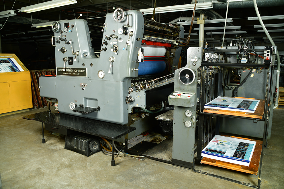 Heidelberg SORSZ 2-Color Printing Press