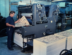 Heidelberg SORSZ 2-Color Printing Press