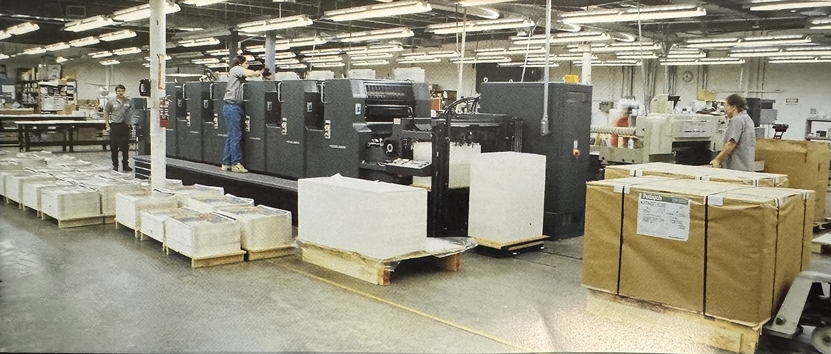 Heidelberg 6-Color MOSP-H, CPC, Alcolor SN:610,660